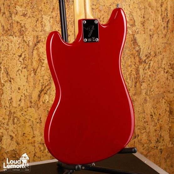 Fender Mustang Bass PJ Torino Red 2017 Mexico бас-гитара