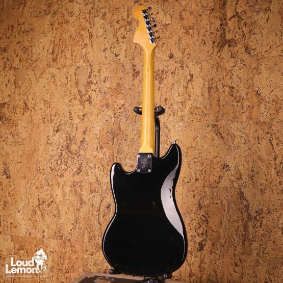 Fender Mustang Black 1977 USA электрогитара