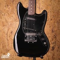 Fender Mustang Black 1977 USA электрогитара