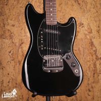 Fender Mustang Black 1977 USA электрогитара