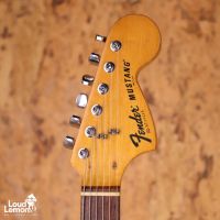 Fender Mustang Black 1977 USA электрогитара