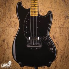 Fender Mustang Black 1978 USA электрогитара