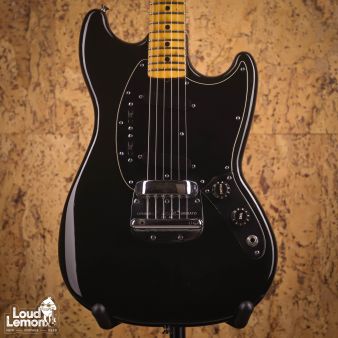 Fender Mustang Black 1978 USA электрогитара