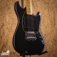 Fender Mustang Black 1978 USA электрогитара