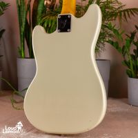 Fender Mustang Body - MG66/Neck - MG69 Vintage White 2005 Japan электрогитара