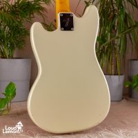 Fender Mustang Body - MG66/Neck - MG69 Vintage White 2005 Japan электрогитара
