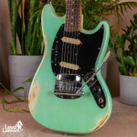 Fender Mustang Surf Green 1966 USA электрогитра