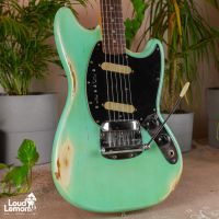 Fender Mustang Surf Green 1966 USA электрогитра