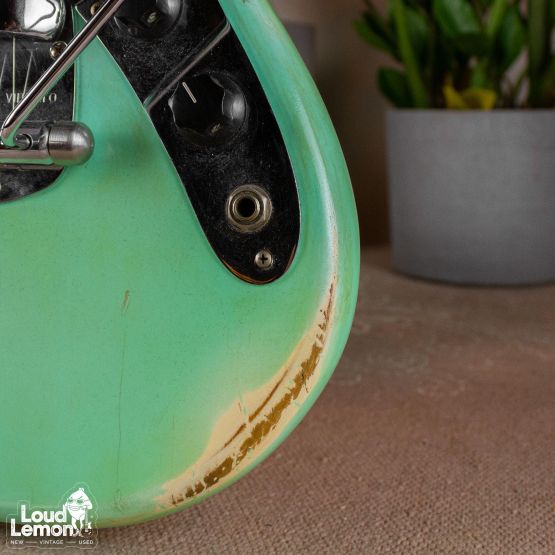 Fender Mustang Surf Green 1966 USA электрогитра
