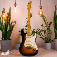 Fender Neck ST-54, Body ST-57 Stratocaster Tobacco Sunburst 1990 Japan электрогитара