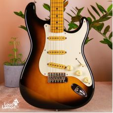 Fender Neck ST-54, Body ST-57 Stratocaster Tobacco Sunburst 1990 Japan электрогитара