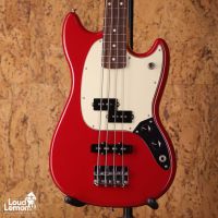 Fender Offset Series Mustang Bass PJ Torino Red 2016 Mexico бас-гитара