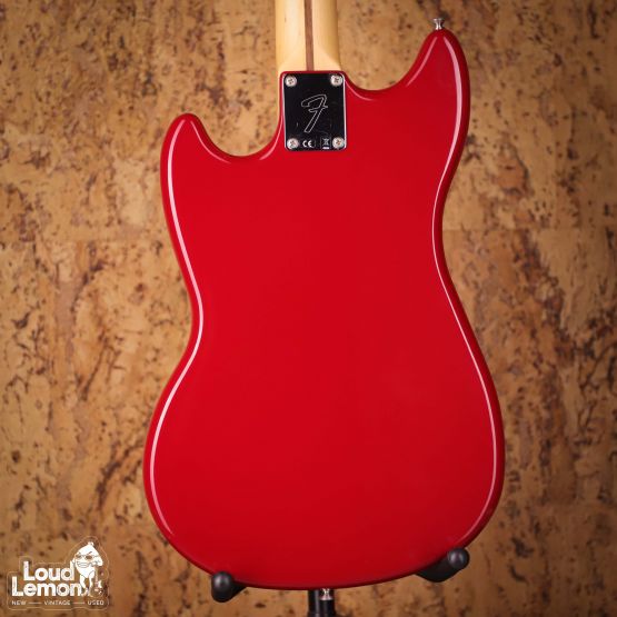 Fender Offset Series Mustang Bass PJ Torino Red 2016 Mexico бас-гитара