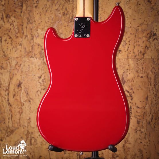 Fender Offset Series Mustang Bass PJ Torino Red 2016 Mexico бас-гитара