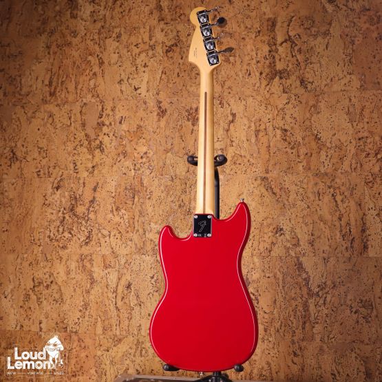 Fender Offset Series Mustang Bass PJ Torino Red 2016 Mexico бас-гитара