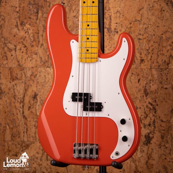 Fender PB57-53 Precision Bass Fiesta Red 2004 Japan бас-гитара