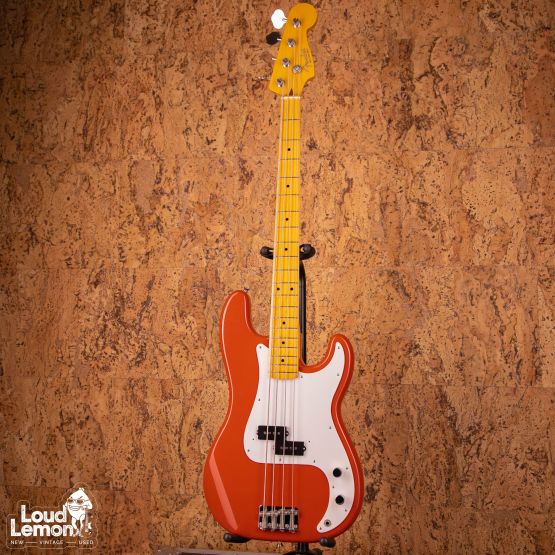 Fender PB57-53 Precision Bass Fiesta Red 2004 Japan бас-гитара