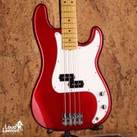 Fender PB57-55 Precision Bass Candy Apple Red 1987 Japan бас-гитара