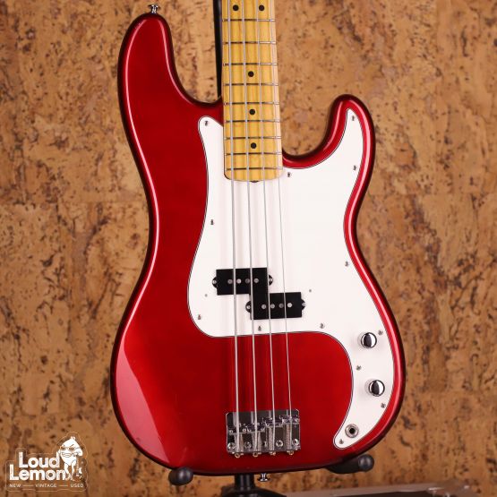 Fender PB57-55 Precision Bass Candy Apple Red 1987 Japan бас-гитара