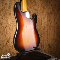 Fender PB62L Precision Bass Left Handed 3-Tone Sunburst 1983 Japan леворукая бас-гитара