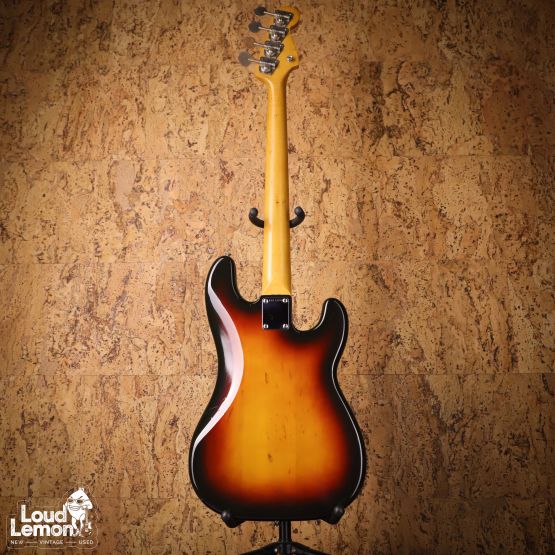 Fender PB62L Precision Bass Left Handed 3-Tone Sunburst 1983 Japan леворукая бас-гитара