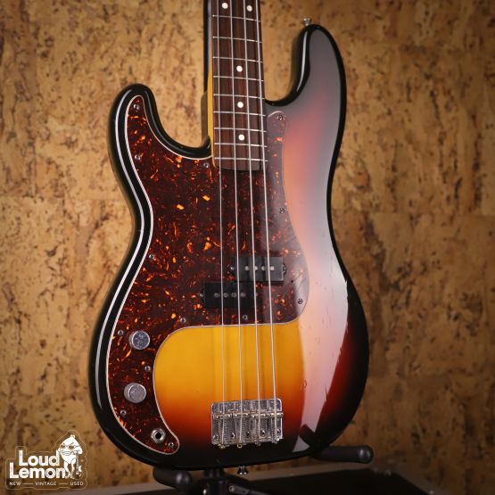 Fender PB62L Precision Bass Left Handed 3-Tone Sunburst 1983 Japan леворукая бас-гитара