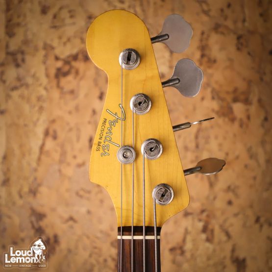 Fender PB62L Precision Bass Left Handed 3-Tone Sunburst 1983 Japan леворукая бас-гитара