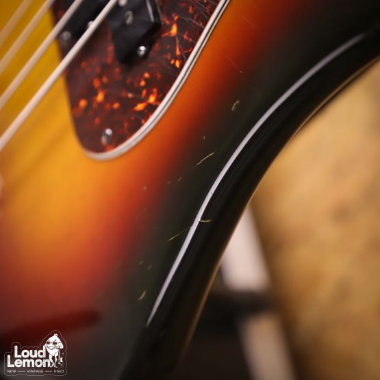 Fender PB62L Precision Bass Left Handed 3-Tone Sunburst 1983 Japan леворукая бас-гитара