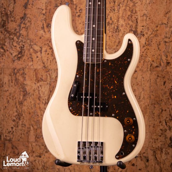 Fender PB70-70US Precision Bass Olympic White 2002-2004 Japan бас-гитара