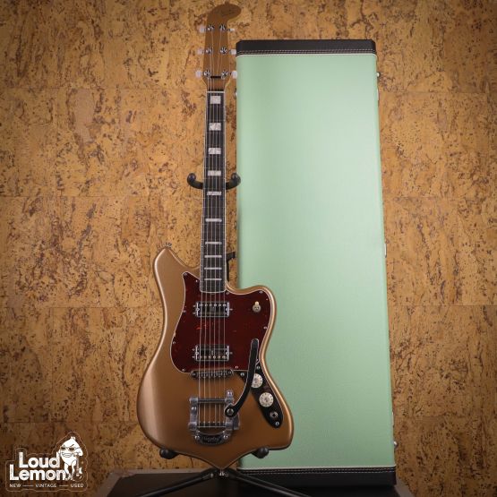 Fender Parallel Universe Volume II Maverick Dorado Firemist Gold 2020 USA электрогитара