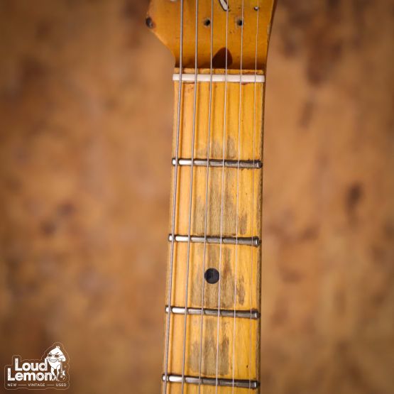 Fender Partcaster AVRI '52 Telecaster 1981-1984 USA Neck - TL52 Telecaster 1980's Body Butterscotch Blonde Japan электрогитара