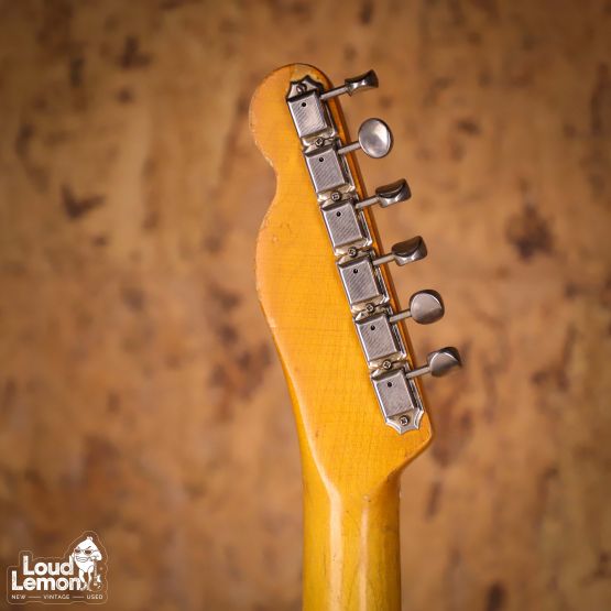 Fender Partcaster AVRI '52 Telecaster 1981-1984 USA Neck - TL52 Telecaster 1980's Body Butterscotch Blonde Japan электрогитара