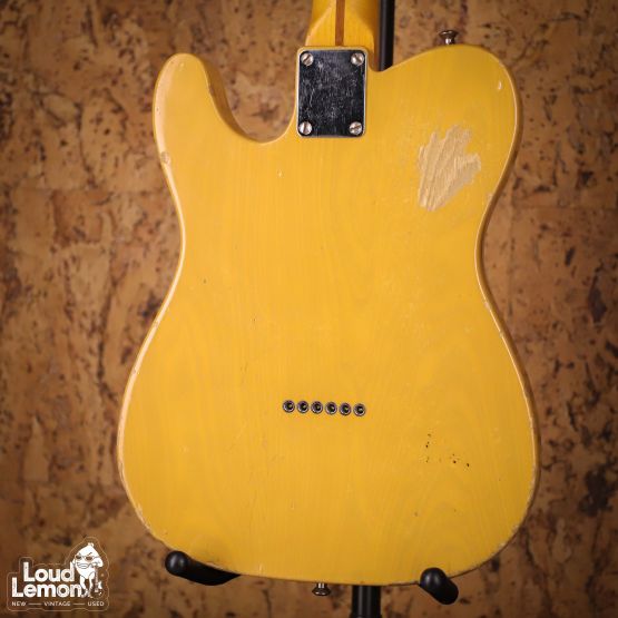 Fender Partcaster AVRI '52 Telecaster 1981-1984 USA Neck - TL52 Telecaster 1980's Body Butterscotch Blonde Japan электрогитара