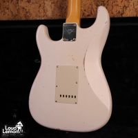 Fender Partcaster Custom Shop Ancho Poblano Stratocaster Body 2019, Stevie Ray Vaughan Stratocaster Neck 2008 White Blonde USA электрогитара