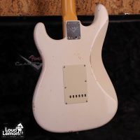 Fender Partcaster Custom Shop Ancho Poblano Stratocaster Body 2019, Stevie Ray Vaughan Stratocaster Neck 2008 White Blonde USA электрогитара