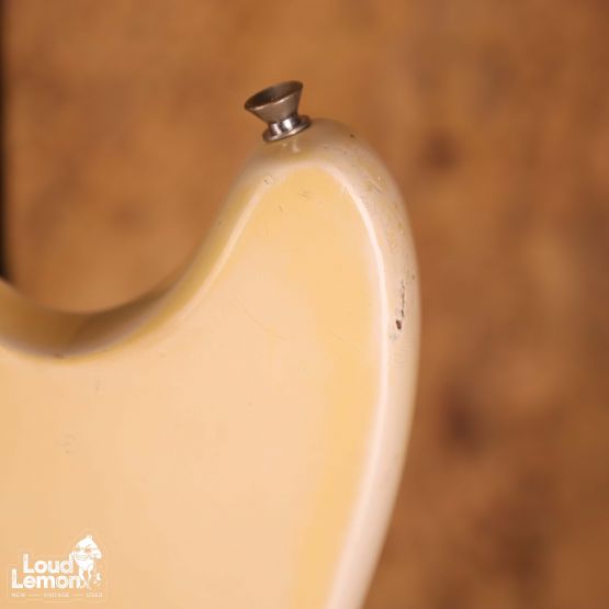 Fender Partcaster Duo-Sonic II Body 60s, Mustang Neck 1964 Olympic White USA электрогитара