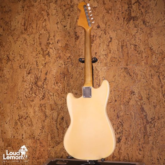 Fender Partcaster Duo-Sonic II Body 60s, Mustang Neck 1964 Olympic White USA электрогитара