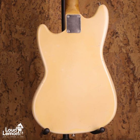 Fender Partcaster Duo-Sonic II Body 60s, Mustang Neck 1964 Olympic White USA электрогитара