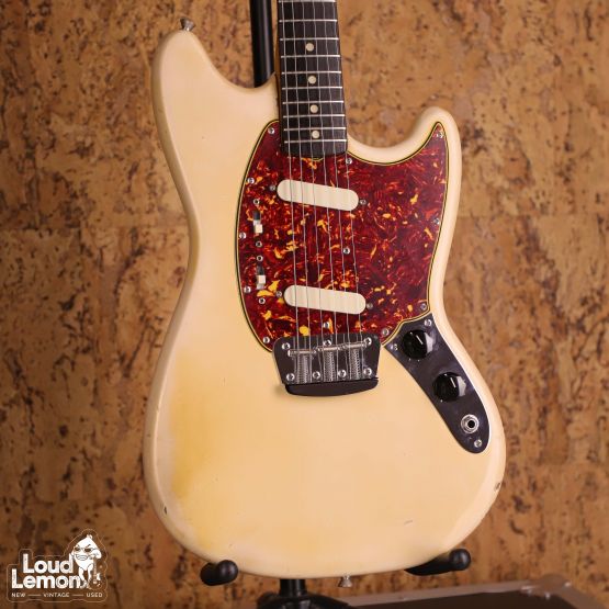 Fender Partcaster Duo-Sonic II Body 60s, Mustang Neck 1964 Olympic White USA электрогитара