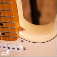 Fender Partcaster Eric Johnson Stratocaster Neck, American Standard Stratocaster Body Olympic White 2006-2011 USA электрогитара