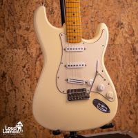 Fender Partcaster Eric Johnson Stratocaster Neck, American Standard Stratocaster Body Olympic White 2006-2011 USA электрогитара