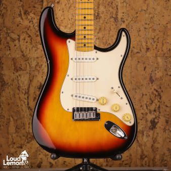 Fender Partcaster Yngwie Malmsteen Stratocaster Neck 1989, American Standard Stratocaster Body 1990 Sunburst USA электрогитара