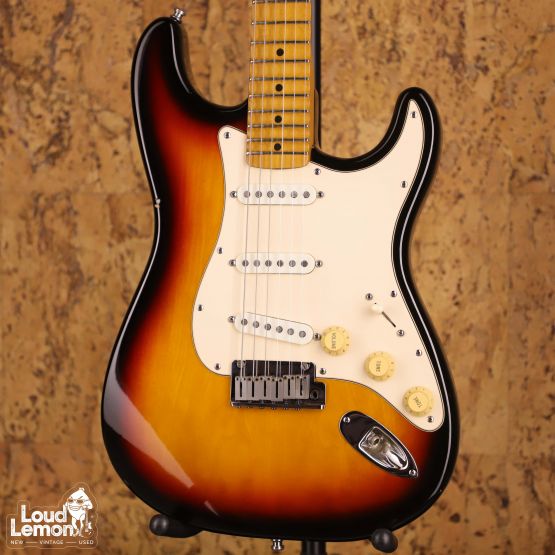 Fender Partcaster Yngwie Malmsteen Stratocaster Neck 1989, American Standard Stratocaster Body 1990 Sunburst USA электрогитара