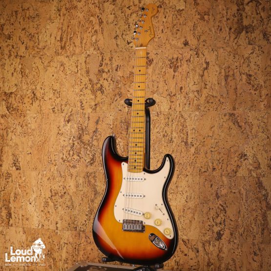Fender Partcaster Yngwie Malmsteen Stratocaster Neck 1989, American Standard Stratocaster Body 1990 Sunburst USA электрогитара