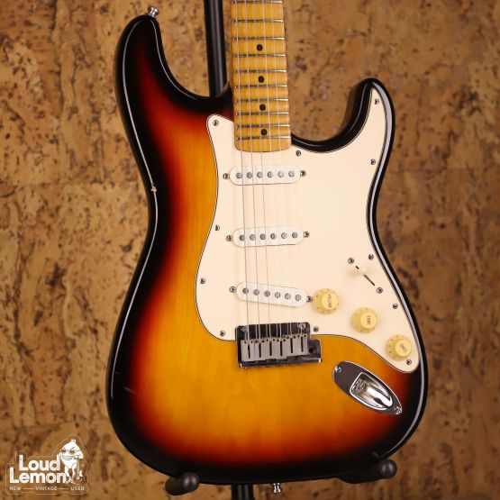 Fender Partcaster Yngwie Malmsteen Stratocaster Neck 1989, American Standard Stratocaster Body 1990 Sunburst USA электрогитара