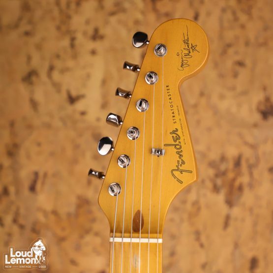 Fender Partcaster Yngwie Malmsteen Stratocaster Neck 1989, American Standard Stratocaster Body 1990 Sunburst USA электрогитара