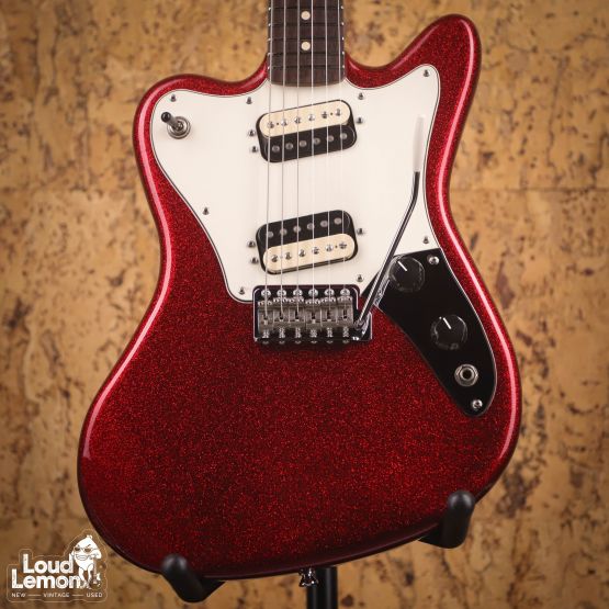 Fender Pawn Shop Super-Sonic Apple Red Flake 2012 Mexico электрогитара