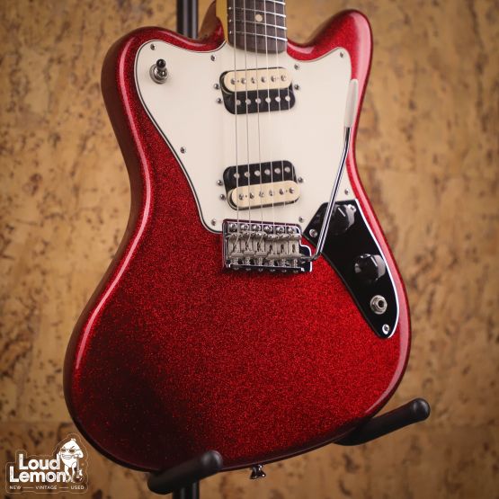 Fender Pawn Shop Super-Sonic Apple Red Flake 2012 Mexico электрогитара