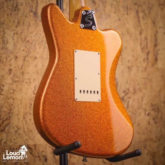 Fender Pawn Shop Super-Sonic Sunfire Orange Flake 2012 Mexico электрогитара