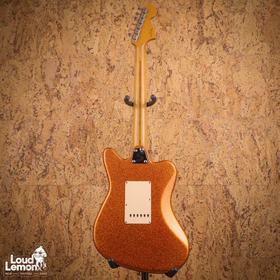 Fender Pawn Shop Super-Sonic Sunfire Orange Flake 2012 Mexico электрогитара